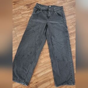 BDG Charcoal Denim Pants, Size 28